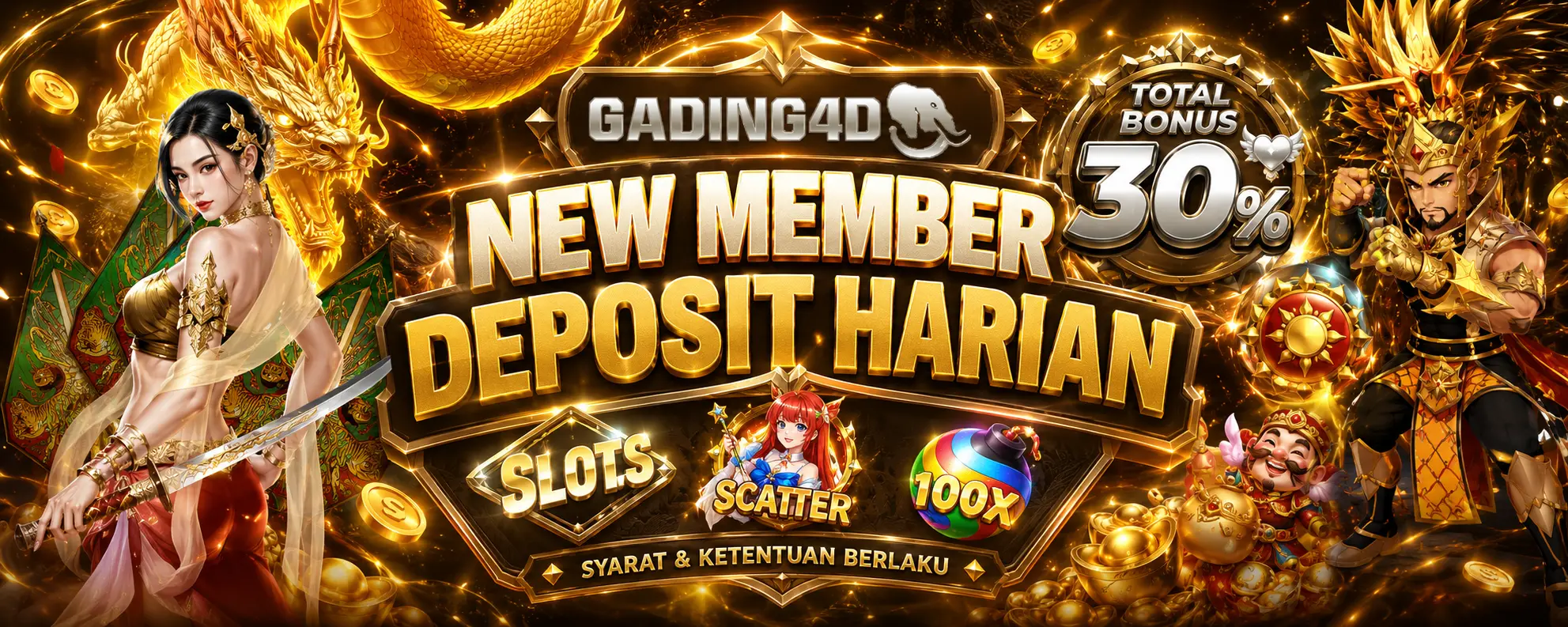 Bonus New Member Gading4d