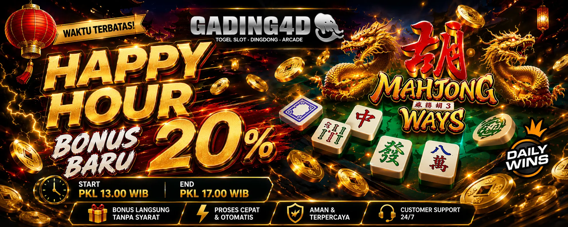 Jackpot Terbesar Gading4d